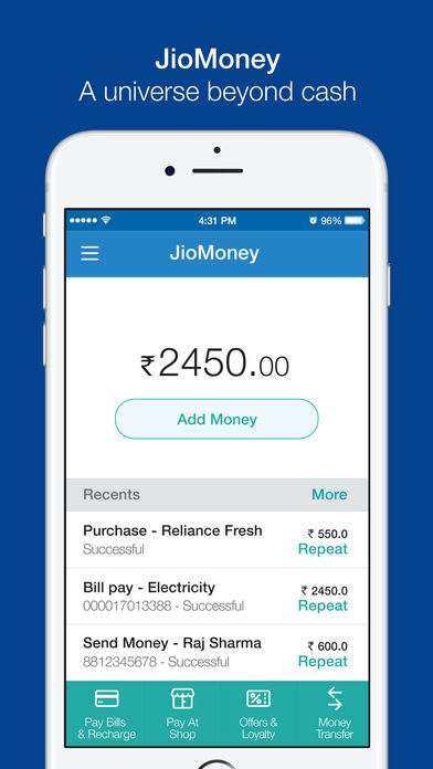 Download JioMoney Wallet App on your Windows XP/7/8/10 and MAC PC